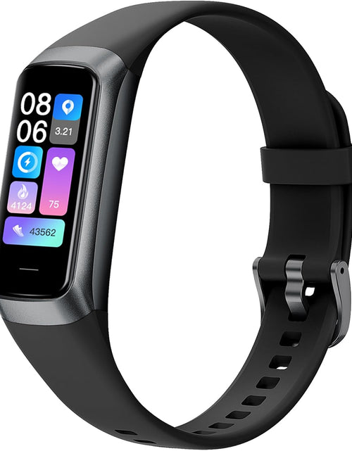 Load image into Gallery viewer, Fitness Trackers for Women Men, Oled Screen Heart Rate Sleep Monitor Step Tracker 25 Sports Modes IP68 Waterproof Smartwatch Activity Tracker, Smart Bracelet Fitness Tracker Watch with Blood Pressure