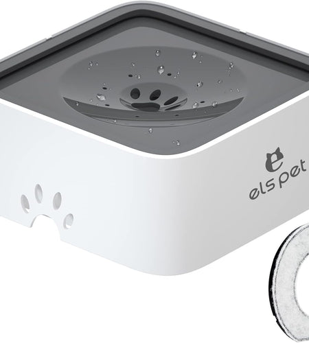 1L/2L/70Oz Dog Spill Proof Pet Water Bowl, Anti-Choking Water Bowl, Slow Water Feeder Pet Water Dispenser Carried Water Bowls for Dogs, Cats & Pets