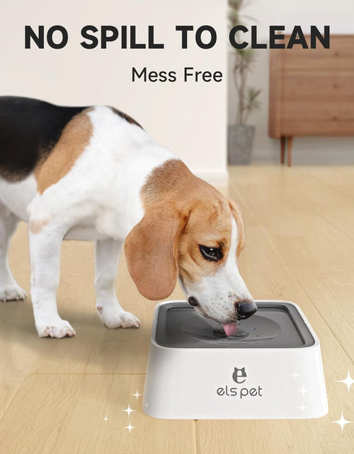 Load image into Gallery viewer, 1L/2L/70Oz Dog Spill Proof Pet Water Bowl, Anti-Choking Water Bowl, Slow Water Feeder Pet Water Dispenser Carried Water Bowls for Dogs, Cats &amp; Pets
