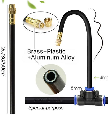 DIY 30M-5M Universal Sprayer Kit – Patio Misting & Cooling System for Garden Irrigation